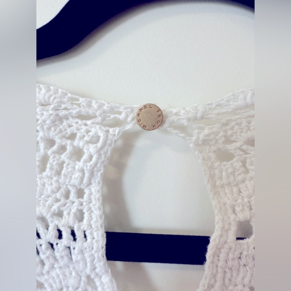 Michael Kors hand crocheted cotton white dress - Picture 4 of 4
